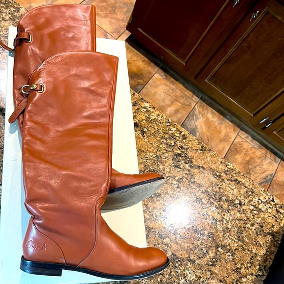 Over the knee Coach boots - Picture 1 of 7